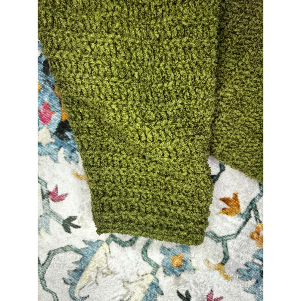 Urban Outfitters Sweater Womens Medium Cardigan Cropped Puff Sleeve Oversized - Picture 4 of 8